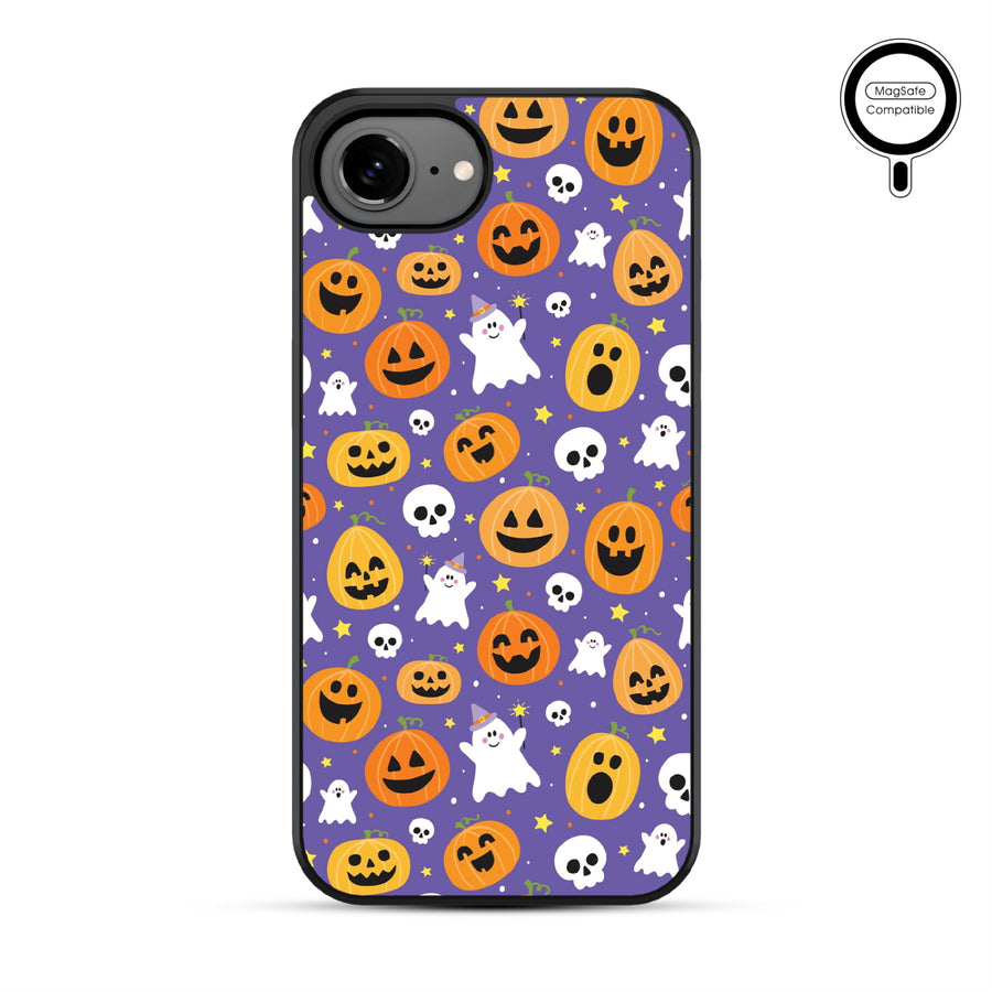 MyBat Phone case w/ MagSafe prints for Apple iPhone 17e / 16e – Pumpkin Party - MIP17ECSLESMSM404-2.JPG