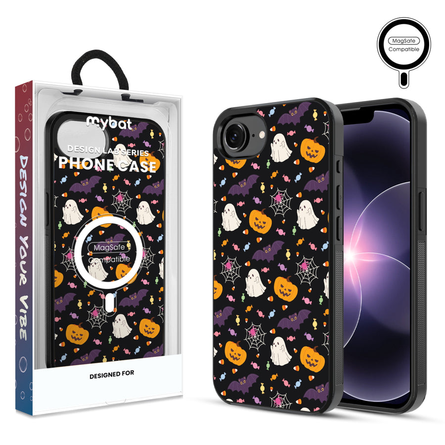 MyBat Phone case w/ MagSafe prints for Apple iPhone 17e / 16e – Halloween Treats - MIP17ECSLESMSM405.JPG