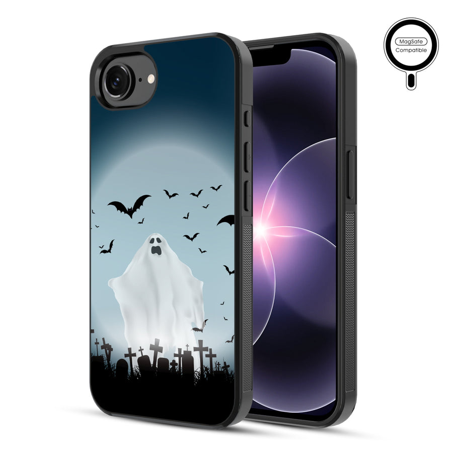 MyBat Phone case w/ MagSafe prints for Apple iPhone 17e / 16e – Graveyard Ghost - MIP17ECSLESMSM406-1.JPG