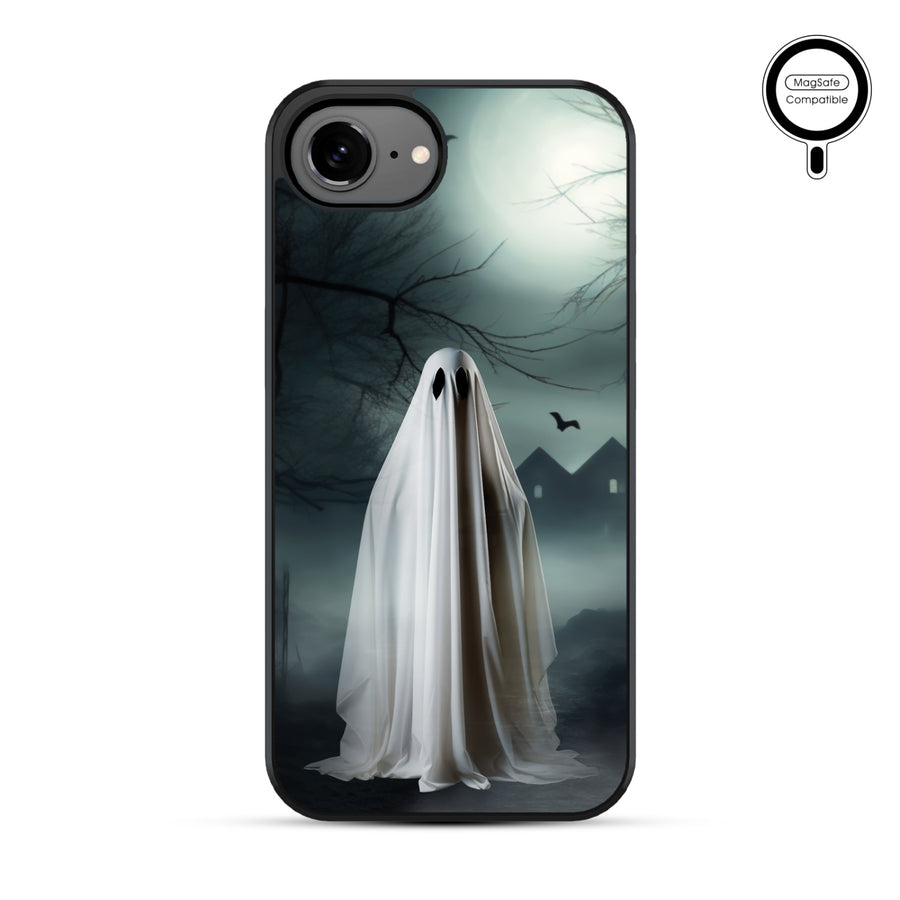 MyBat Phone case w/ MagSafe prints for Apple iPhone 17e / 16e – White Phantom - MIP17ECSLESMSM407-2.JPG