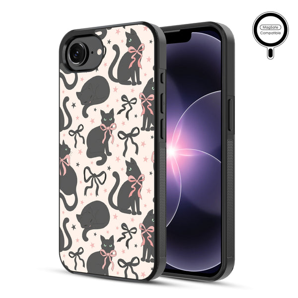 MyBat Phone case w/ MagSafe prints for Apple iPhone 17e / 16e – Coquette Cat - MIP17ECSLESMSM410-1.JPG