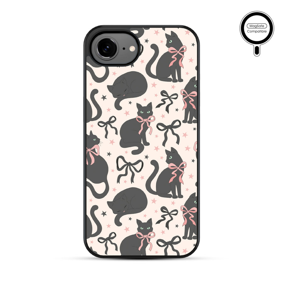 MyBat Phone case w/ MagSafe prints for Apple iPhone 17e / 16e – Coquette Cat - MIP17ECSLESMSM410-2.JPG
