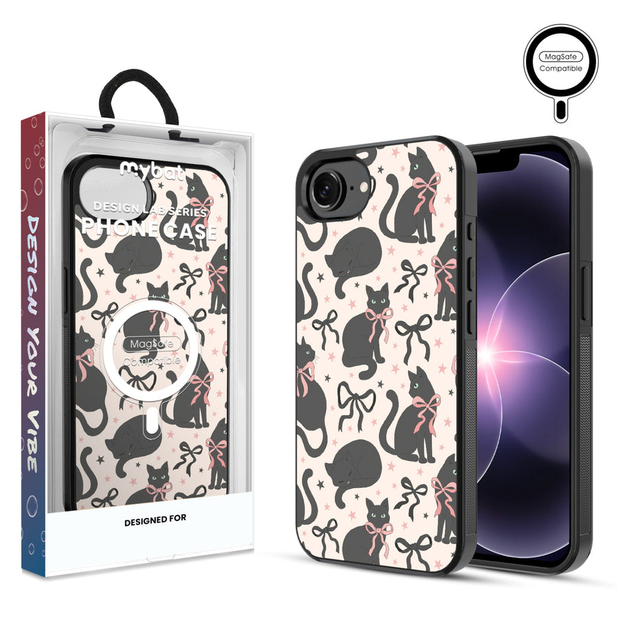 MyBat Phone case w/ MagSafe prints for Apple iPhone 17e / 16e – Coquette Cat - MIP17ECSLESMSM410.JPG