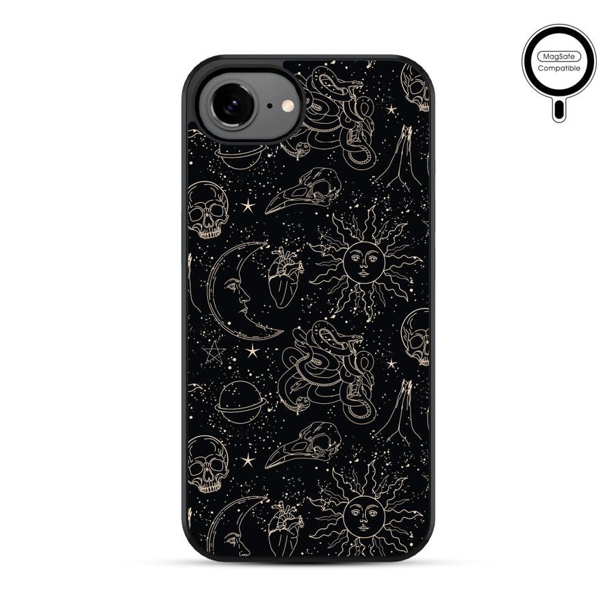 MyBat Phone case w/ MagSafe prints for Apple iPhone 17e / 16e – Mystic Elements - MIP17ECSLESMSM412-2.JPG