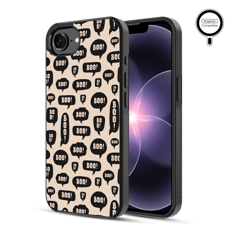 MyBat Phone case w/ MagSafe prints for Apple iPhone 17e / 16e – Text Me Boo - MIP17ECSLESMSM414-1.JPG