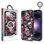 MyBat Phone case w/ MagSafe prints for Apple iPhone 17e / 16e – Sugar Rose Skulls - MIP17ECSLESMSM418.JPG