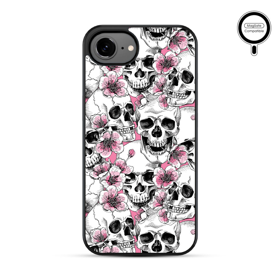 MyBat Phone case w/ MagSafe prints for Apple iPhone 17e / 16e – Death Blooms - MIP17ECSLESMSM419-2.JPG