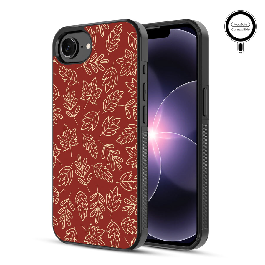 MyBat Phone case w/ MagSafe prints for Apple iPhone 17e / 16e – Leaf Lines - MIP17ECSLESMSM429-1.JPG