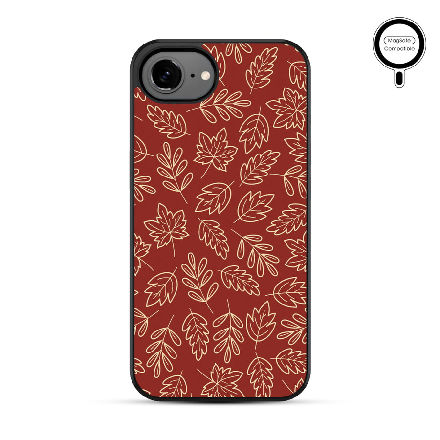 MyBat Phone case w/ MagSafe prints for Apple iPhone 17e / 16e – Leaf Lines - MIP17ECSLESMSM429-2.JPG