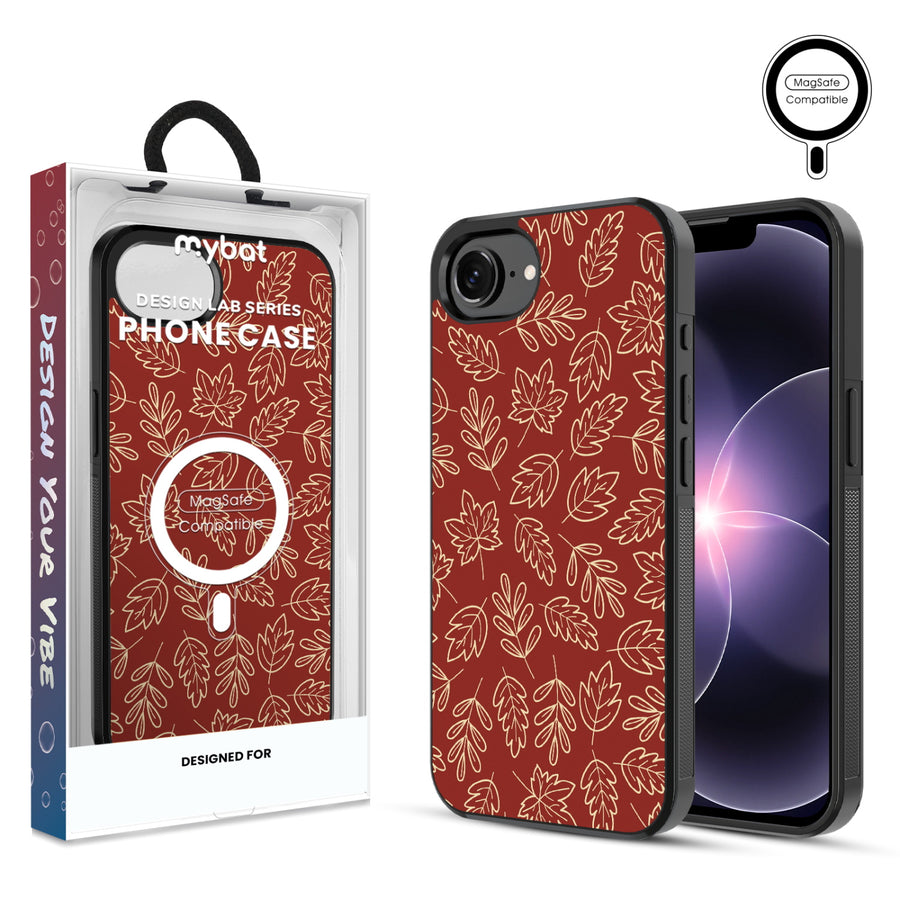 MyBat Phone case w/ MagSafe prints for Apple iPhone 17e / 16e – Leaf Lines - MIP17ECSLESMSM429.JPG