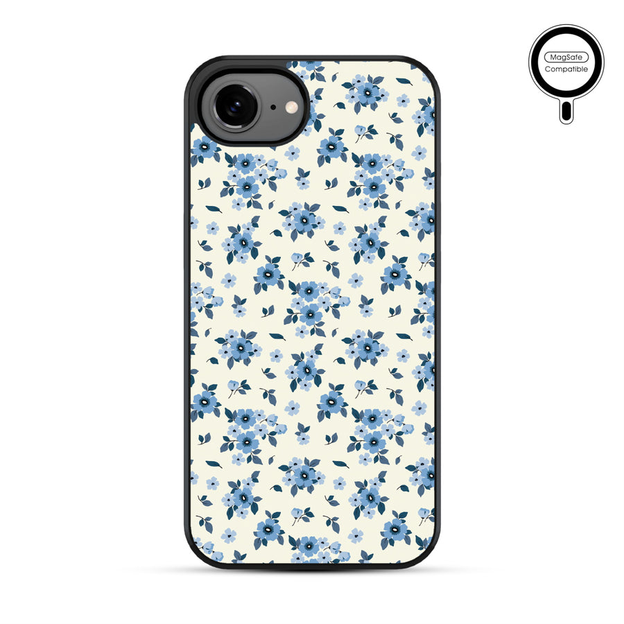 MyBat Phone case w/ MagSafe prints for Apple iPhone 17e / 16e – Porcelain Petals - MIP17ECSLESMSM437-2.JPG