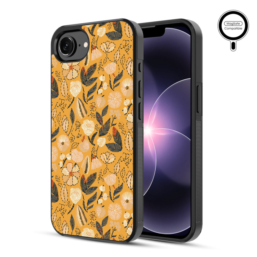 MyBat Phone case w/ MagSafe prints for Apple iPhone 17e / 16e – Floral Stitch - MIP17ECSLESMSM439-1.JPG