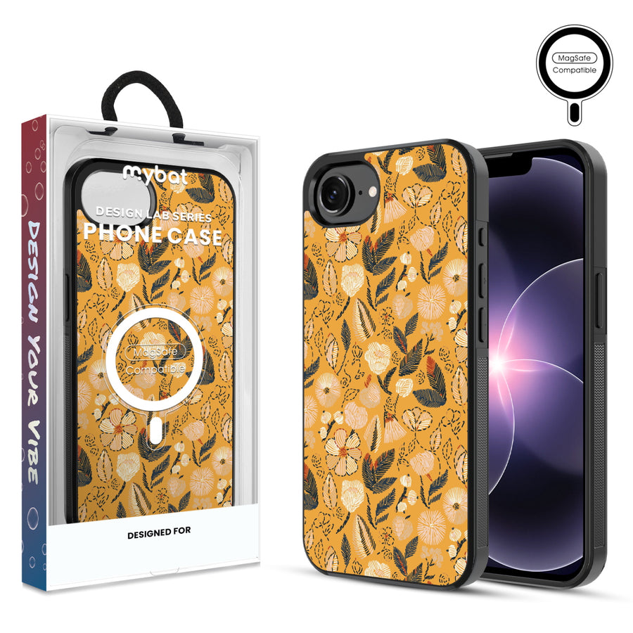 MyBat Phone case w/ MagSafe prints for Apple iPhone 17e / 16e – Floral Stitch - MIP17ECSLESMSM439.JPG