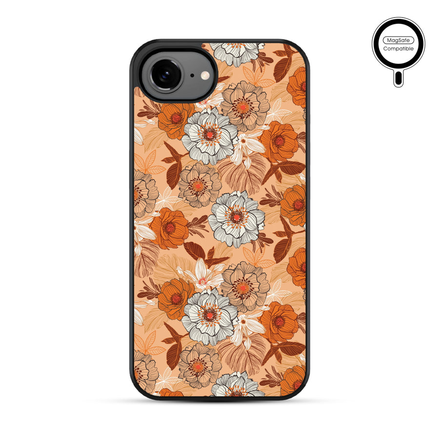 MyBat Phone case w/ MagSafe prints for Apple iPhone 17e / 16e – Retro Bouquet - MIP17ECSLESMSM440-2.JPG