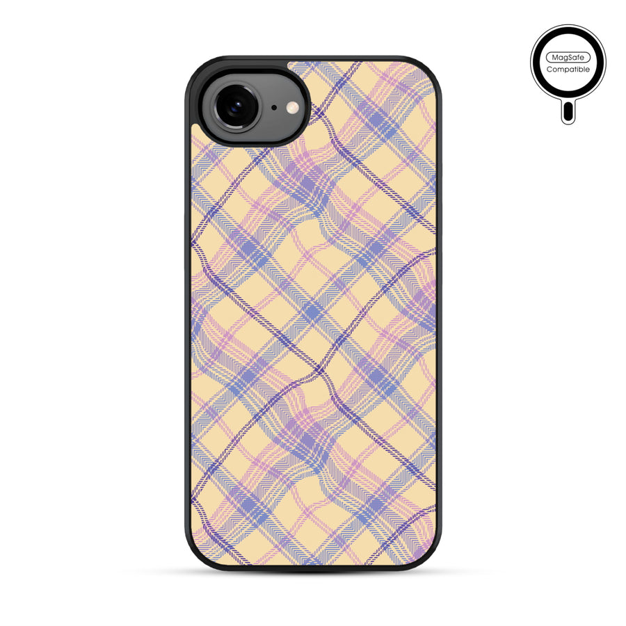 MyBat Phone case w/ MagSafe prints for Apple iPhone 17e / 16e – Wavy Plaid - MIP17ECSLESMSM442-2.JPG