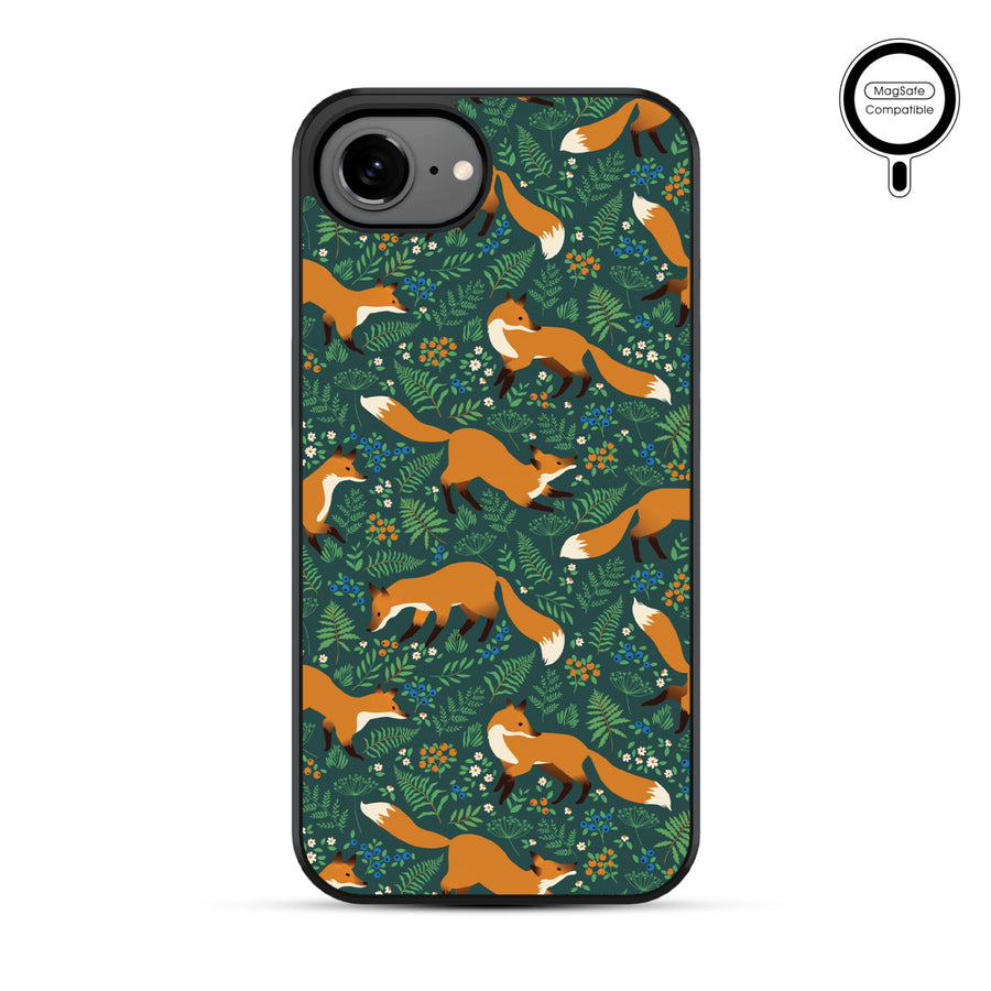 MyBat Phone case w/ MagSafe prints for Apple iPhone 17e / 16e – Frolicking Fox - MIP17ECSLESMSM443-2.JPG