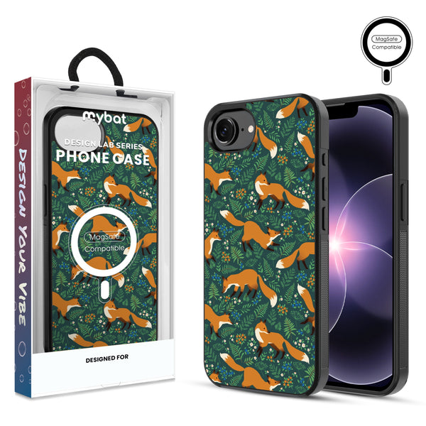 MyBat Phone case w/ MagSafe prints for Apple iPhone 17e / 16e – Frolicking Fox - MIP17ECSLESMSM443.JPG