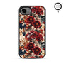 MyBat Phone case w/ MagSafe prints for Apple iPhone 17e / 16e – Rust & Bloom - MIP17ECSLESMSM449-2.JPG