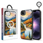 MyBat Phone case w/ MagSafe prints for Apple iPhone 17e / 16e – Impressionist Foliage - MIP17ECSLESMSM452.JPG