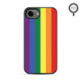 MyBat Phone case w/ MagSafe prints for Apple iPhone 17e / 16e – Rainbow Stripes - MIP17ECSLESMSM459-2.JPG