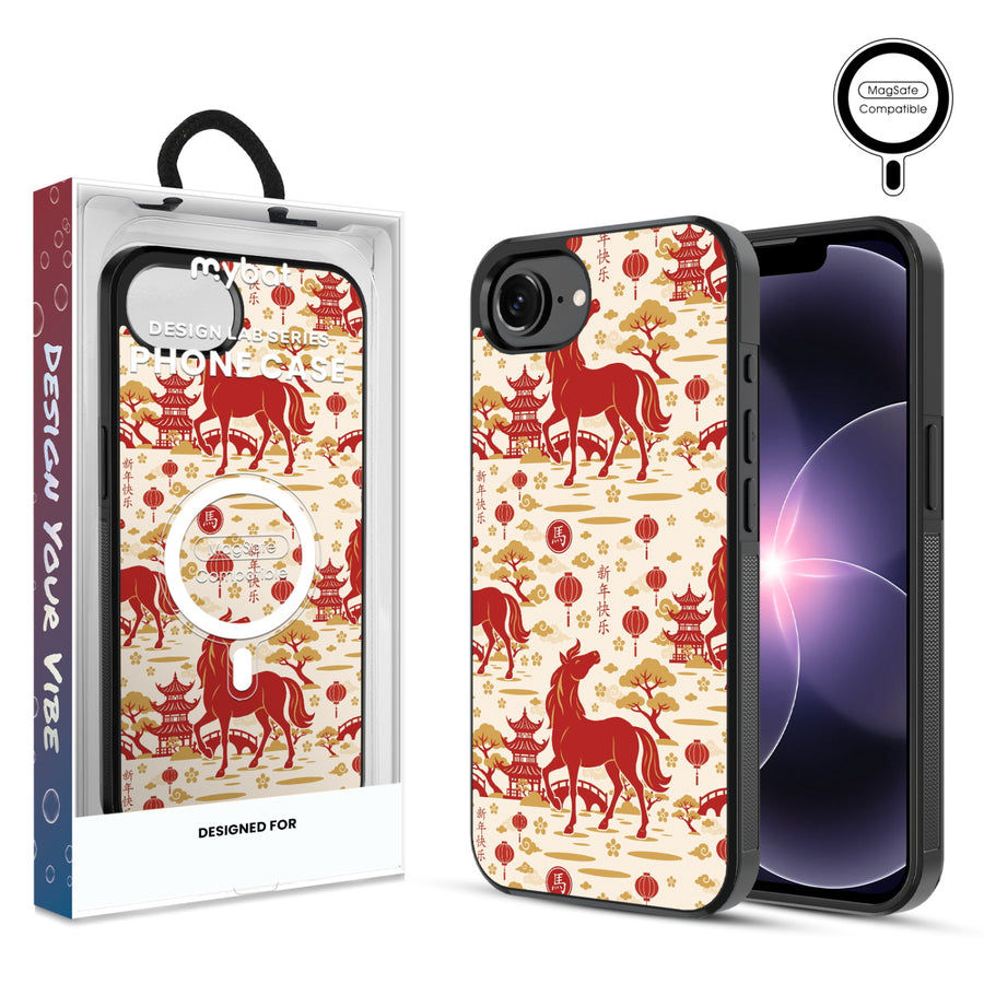 MyBat Phone case w/ MagSafe prints for Apple iPhone 17e / 16e – Year of the Horse - MIP17ECSLESMSM461.JPG