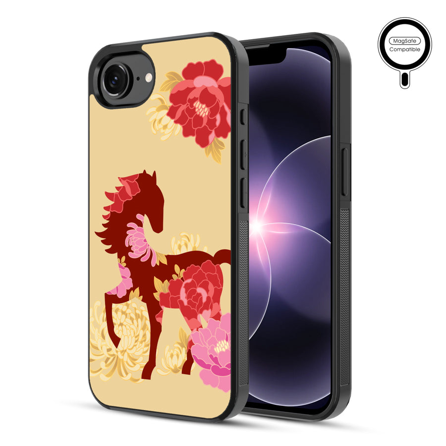 MyBat Phone case w/ MagSafe prints for Apple iPhone 17e / 16e – Peony Pedigree - MIP17ECSLESMSM464-1.JPG