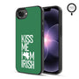 MyBat Phone case w/ MagSafe prints for Apple iPhone 17e / 16e – Kiss Me I'm Irish - MIP17ECSLESMSM465-1.JPG