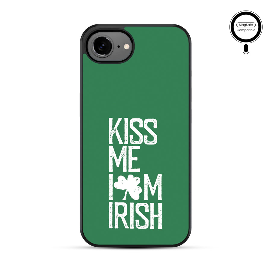 MyBat Phone case w/ MagSafe prints for Apple iPhone 17e / 16e – Kiss Me I'm Irish - MIP17ECSLESMSM465-2.JPG