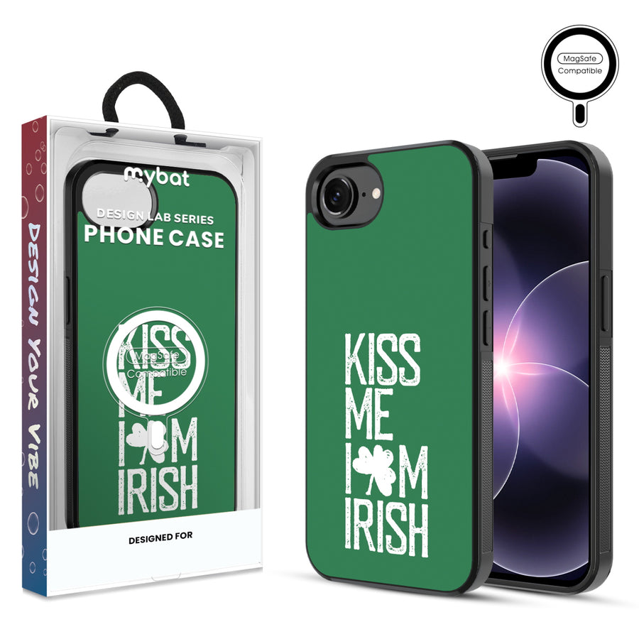 MyBat Phone case w/ MagSafe prints for Apple iPhone 17e / 16e – Kiss Me I'm Irish - MIP17ECSLESMSM465.JPG