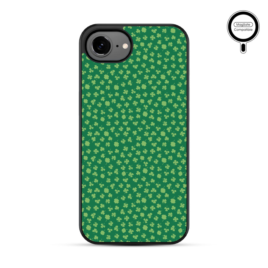 MyBat Phone case w/ MagSafe prints for Apple iPhone 17e / 16e – Lucky Clover - MIP17ECSLESMSM466-2.JPG
