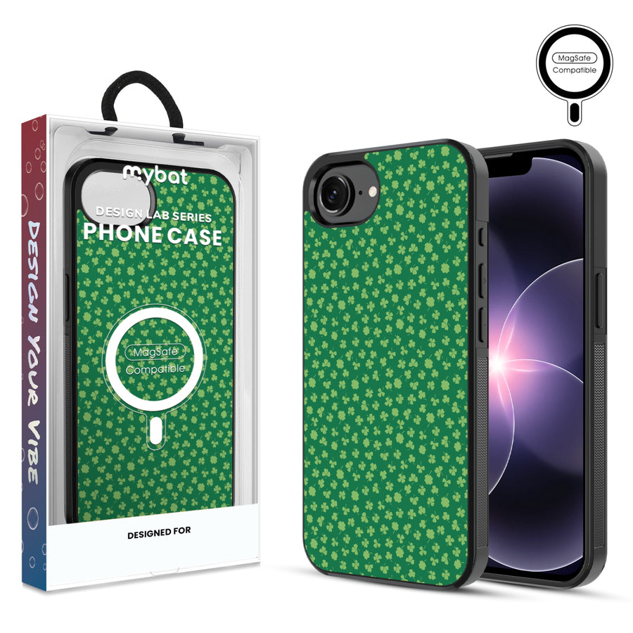 MyBat Phone case w/ MagSafe prints for Apple iPhone 17e / 16e – Lucky Clover - MIP17ECSLESMSM466.JPG