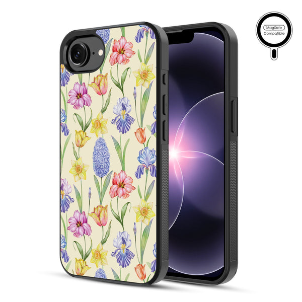 MyBat Phone case w/ MagSafe prints for Apple iPhone 17e / 16e – Spring Has Sprung - MIP17ECSLESMSM467-1.JPG