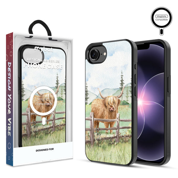 MyBat Phone case w/ MagSafe prints for Apple iPhone 17e / 16e – Highland Cow - MIP17ECSLESMSM470.JPG
