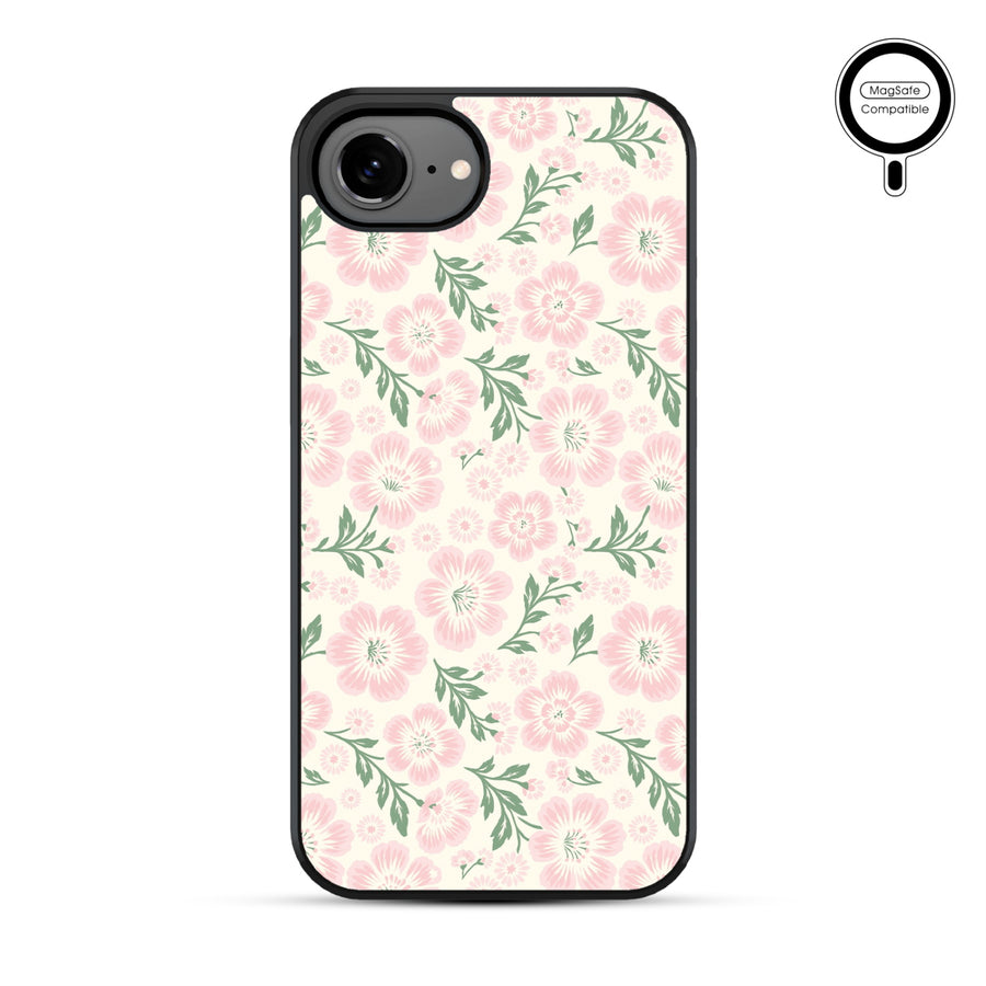 MyBat Phone case w/ MagSafe prints for Apple iPhone 17e / 16e – Pink Posies - MIP17ECSLESMSM473-2.JPG