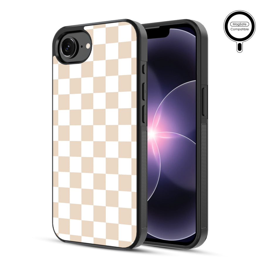 MyBat Phone case w/ MagSafe prints for Apple iPhone 17e / 16e – Tan Check - MIP17ECSLESMSM475-1.JPG