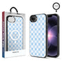 MyBat Phone case w/ MagSafe prints for Apple iPhone 17e / 16e – Sky Blue Check - MIP17ECSLESMSM478.JPG