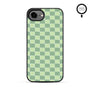 MyBat Phone case w/ MagSafe prints for Apple iPhone 17e / 16e – Matcha Check - MIP17ECSLESMSM482-2.JPG