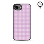 MyBat Phone case w/ MagSafe prints for Apple iPhone 17e / 16e – Purple Plaid - MIP17ECSLESMSM483-2.JPG