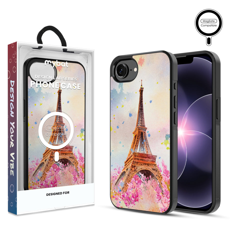 MyBat Phone case w/ MagSafe prints for Apple iPhone 17e / 16e – Spring in Paris - MIP17ECSLESMSM485.JPG