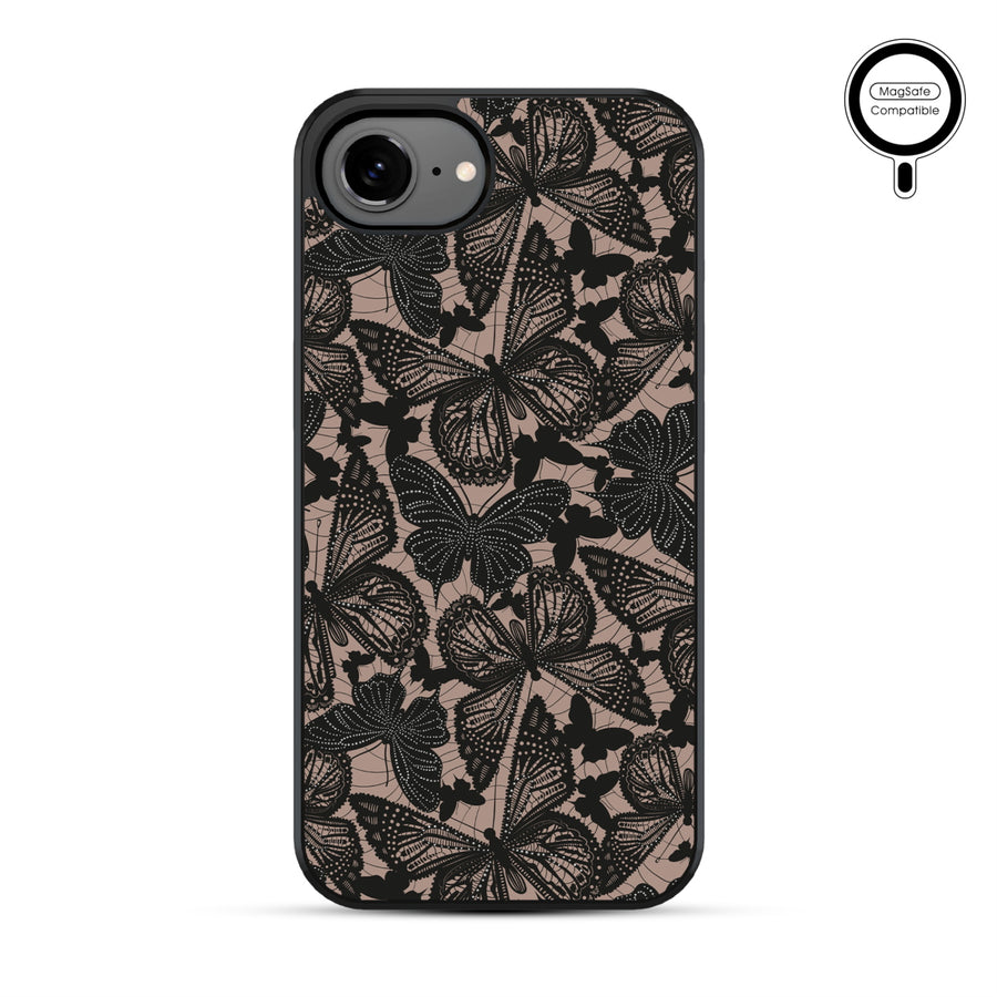 MyBat Phone case w/ MagSafe prints for Apple iPhone 17e / 16e – Midnight Monarch - MIP17ECSLESMSM488-2.JPG