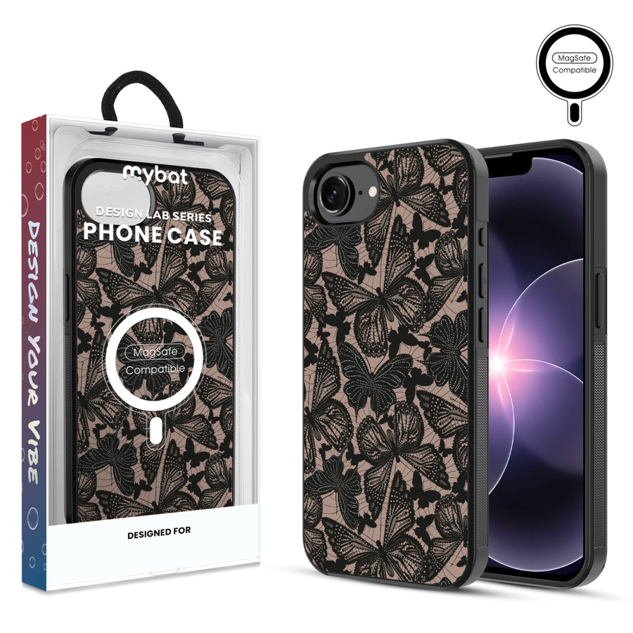 MyBat Phone case w/ MagSafe prints for Apple iPhone 17e / 16e – Midnight Monarch - MIP17ECSLESMSM488.JPG