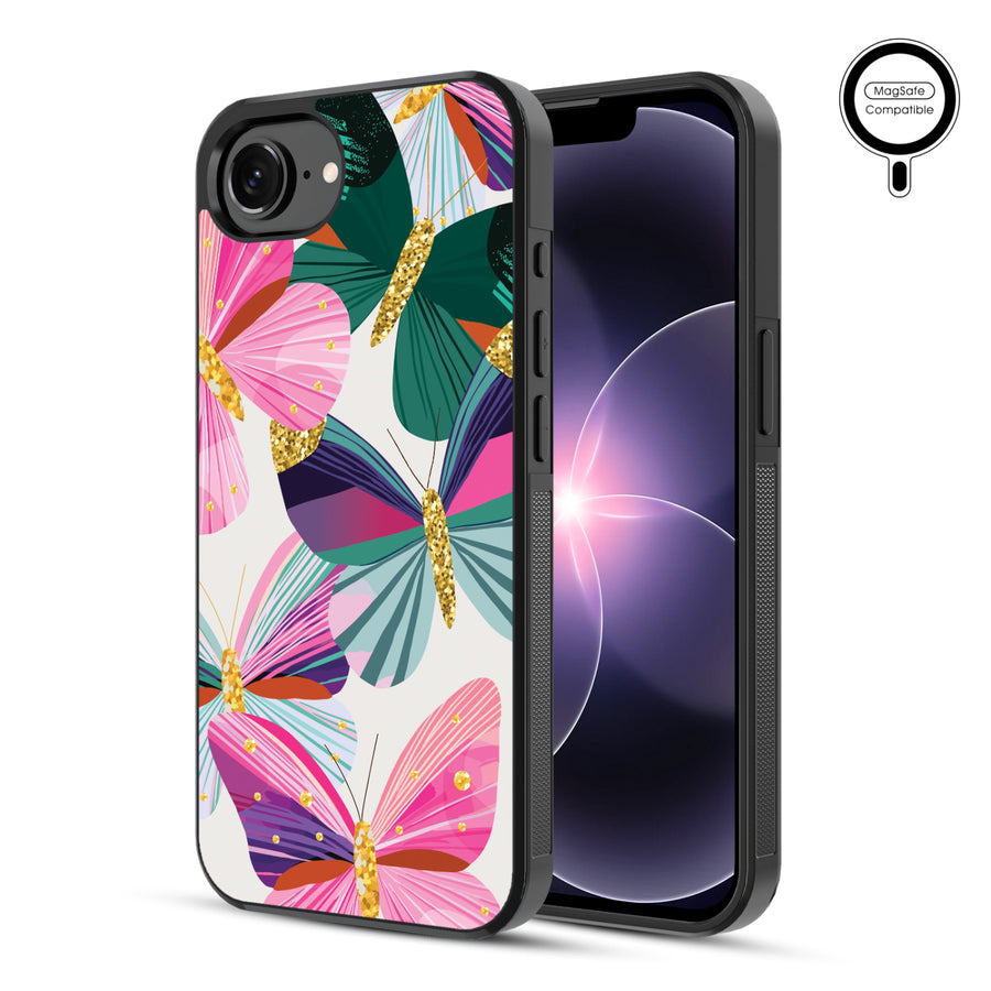 MyBat Phone case w/ MagSafe prints for Apple iPhone 17e / 16e – Bright Flutter - MIP17ECSLESMSM489-1.JPG