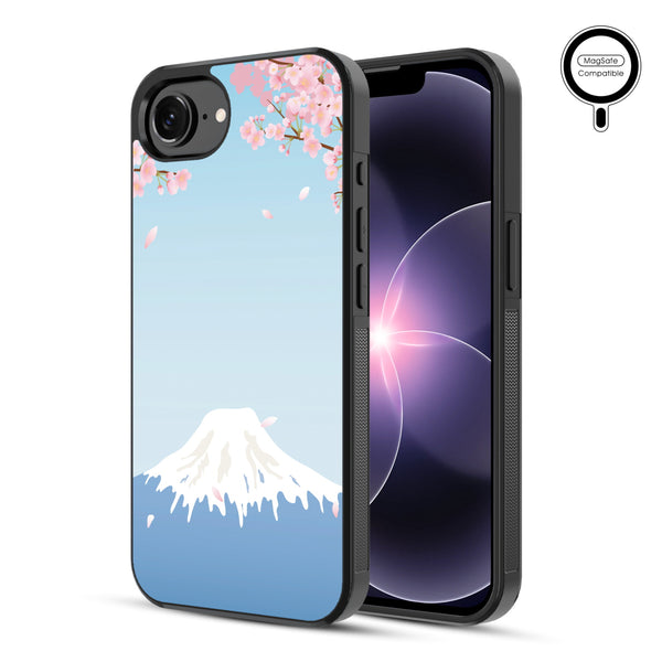 MyBat Phone case w/ MagSafe prints for Apple iPhone 17e / 16e – Fuji Blossoms - MIP17ECSLESMSM492-1.JPG
