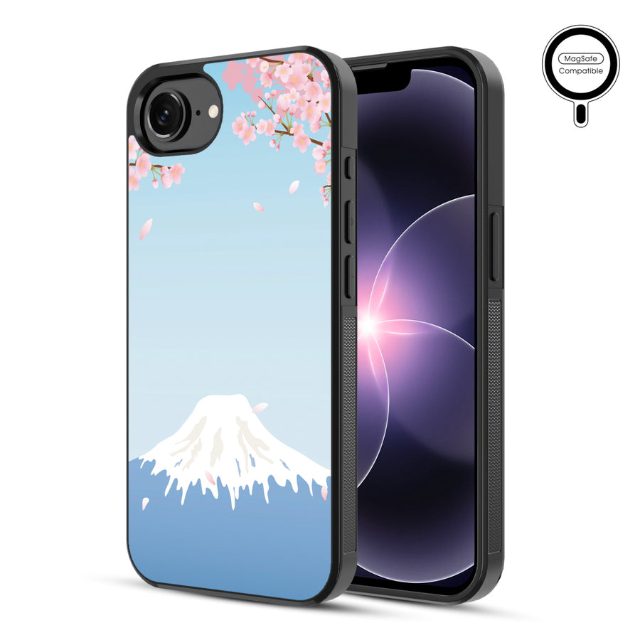 MyBat Phone case w/ MagSafe prints for Apple iPhone 17e / 16e – Fuji Blossoms - MIP17ECSLESMSM492-1.JPG