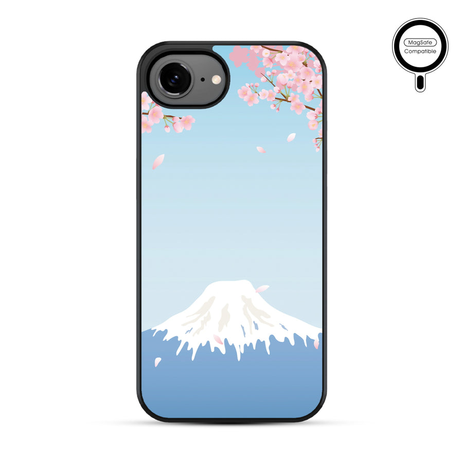 MyBat Phone case w/ MagSafe prints for Apple iPhone 17e / 16e – Fuji Blossoms - MIP17ECSLESMSM492-2.JPG