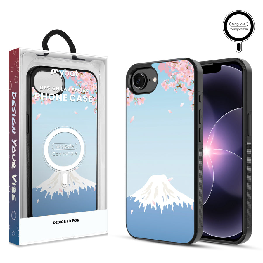 MyBat Phone case w/ MagSafe prints for Apple iPhone 17e / 16e – Fuji Blossoms - MIP17ECSLESMSM492.JPG