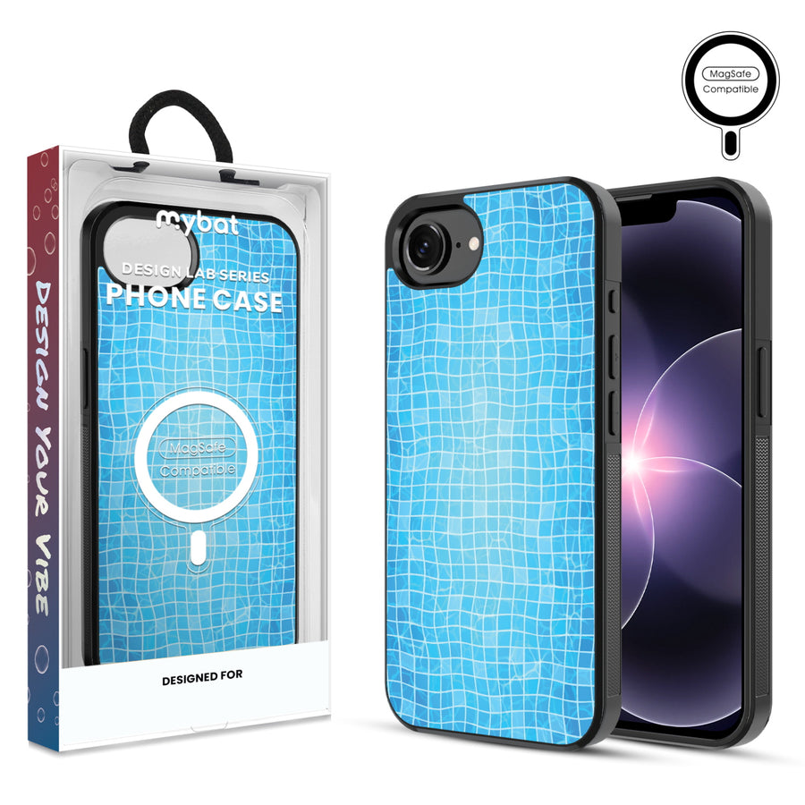 MyBat Phone case w/ MagSafe prints for Apple iPhone 17e / 16e – Pool Tile - MIP17ECSLESMSM504.JPG