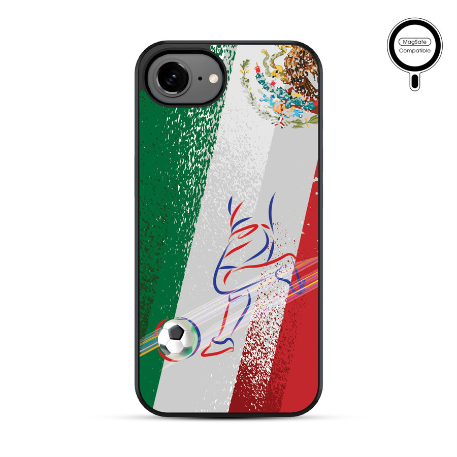 MyBat Phone case w/ MagSafe prints for Apple iPhone 17e / 16e – Mexico Soccer - MIP17ECSLESMSM507-2.JPG