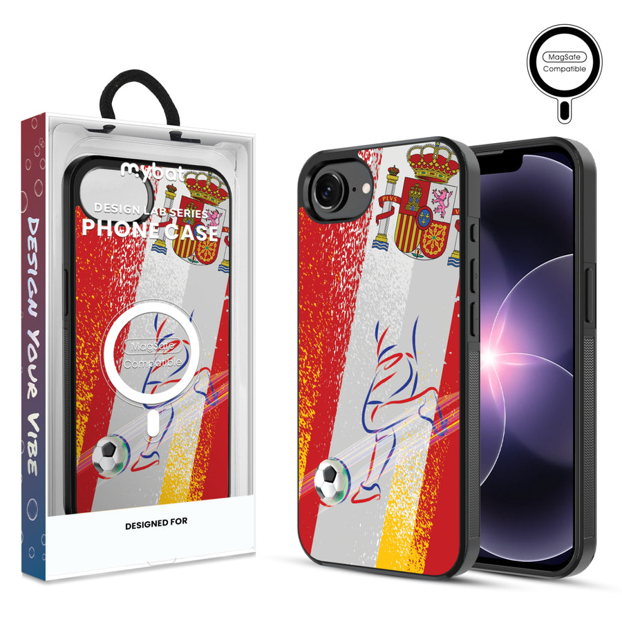 MyBat Phone case w/ MagSafe prints for Apple iPhone 17e / 16e – Spain Soccer - MIP17ECSLESMSM515.JPG