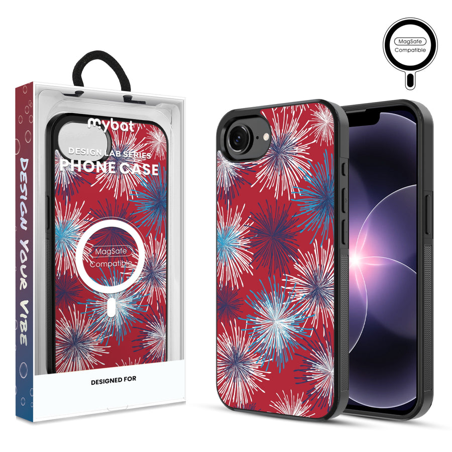 MyBat Phone case w/ MagSafe prints for Apple iPhone 17e / 16e – Fireworks - MIP17ECSLESMSM522.JPG